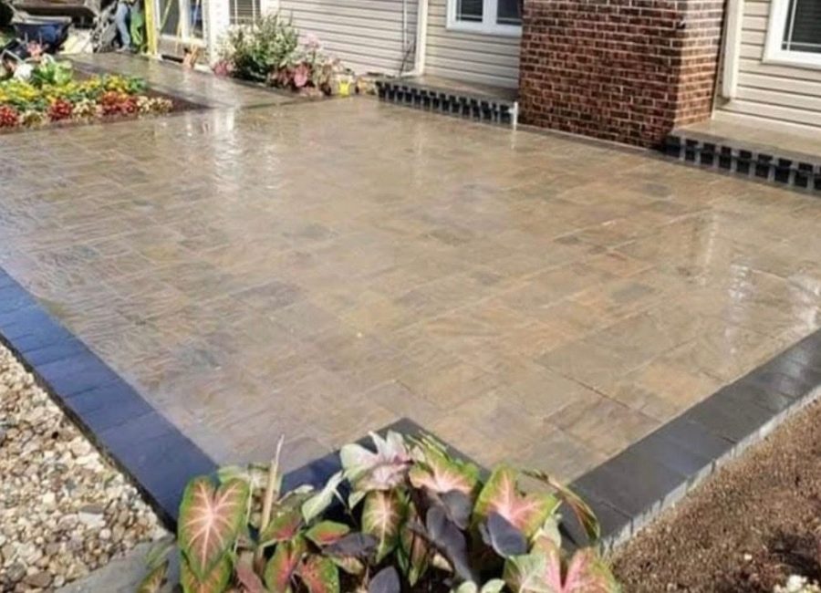 Patio and Landscape